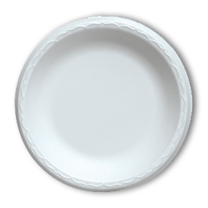 9 Inch Plate- Foam | 125 ct