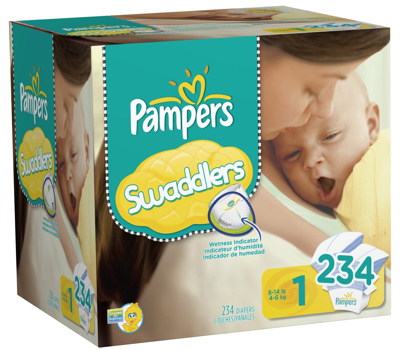 Pampers Swaddlers Size Guide