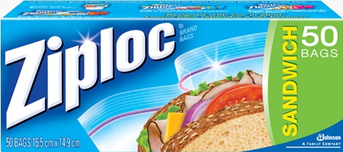 Ziploc®, Sandwich Bags, Ziploc® brand